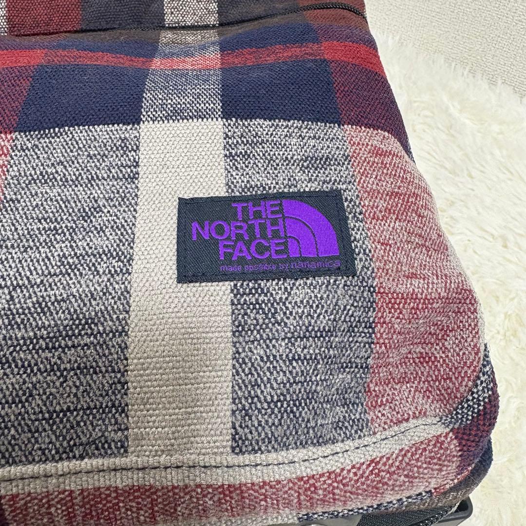 【美品】ノースフェイス キャリーケース パープルレーベル トラベルキャリー2輪