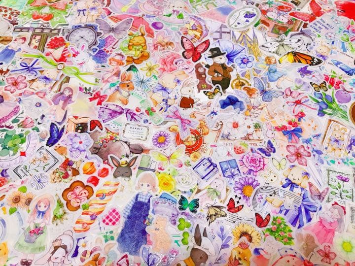 可愛いい❤️❤️フレークシール( ⸝⸝•ᴗ•⸝⸝ )お洒落な装飾フレークセット♡♡