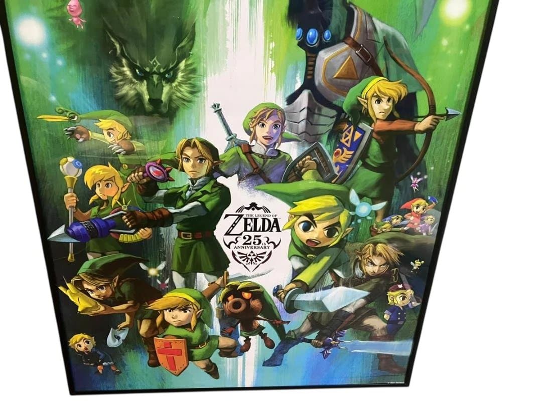 ゼルダの伝説 25周年 ポスター3枚