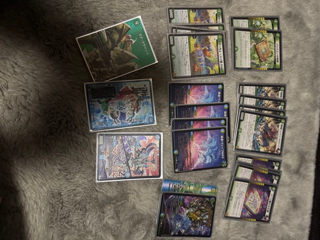 最終値下げデュエルマスターズ引退デッキ、デッキパーツ多数