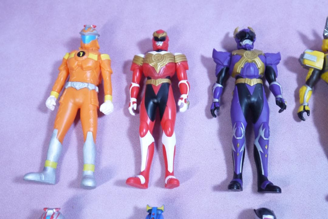 超星神グランセイザー　セイザーX ジャスティライザー　ソフビ　15体セット