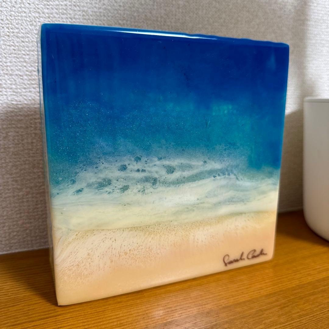 【大幅値下げ】※原画※サラカードル　レジンアート