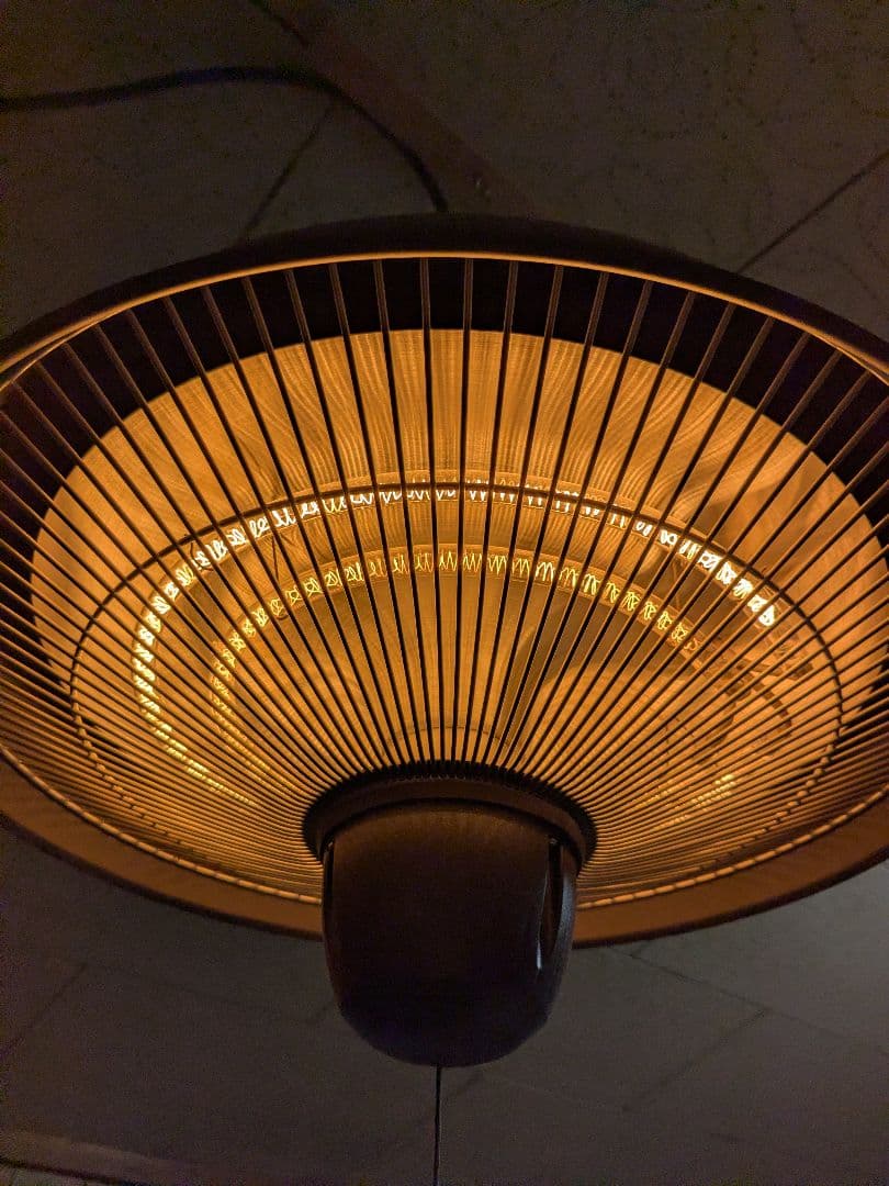 吊り下げ式パティオヒーター 屋外/屋内電気ヒーター 暖房器具 赤外線ヒーター