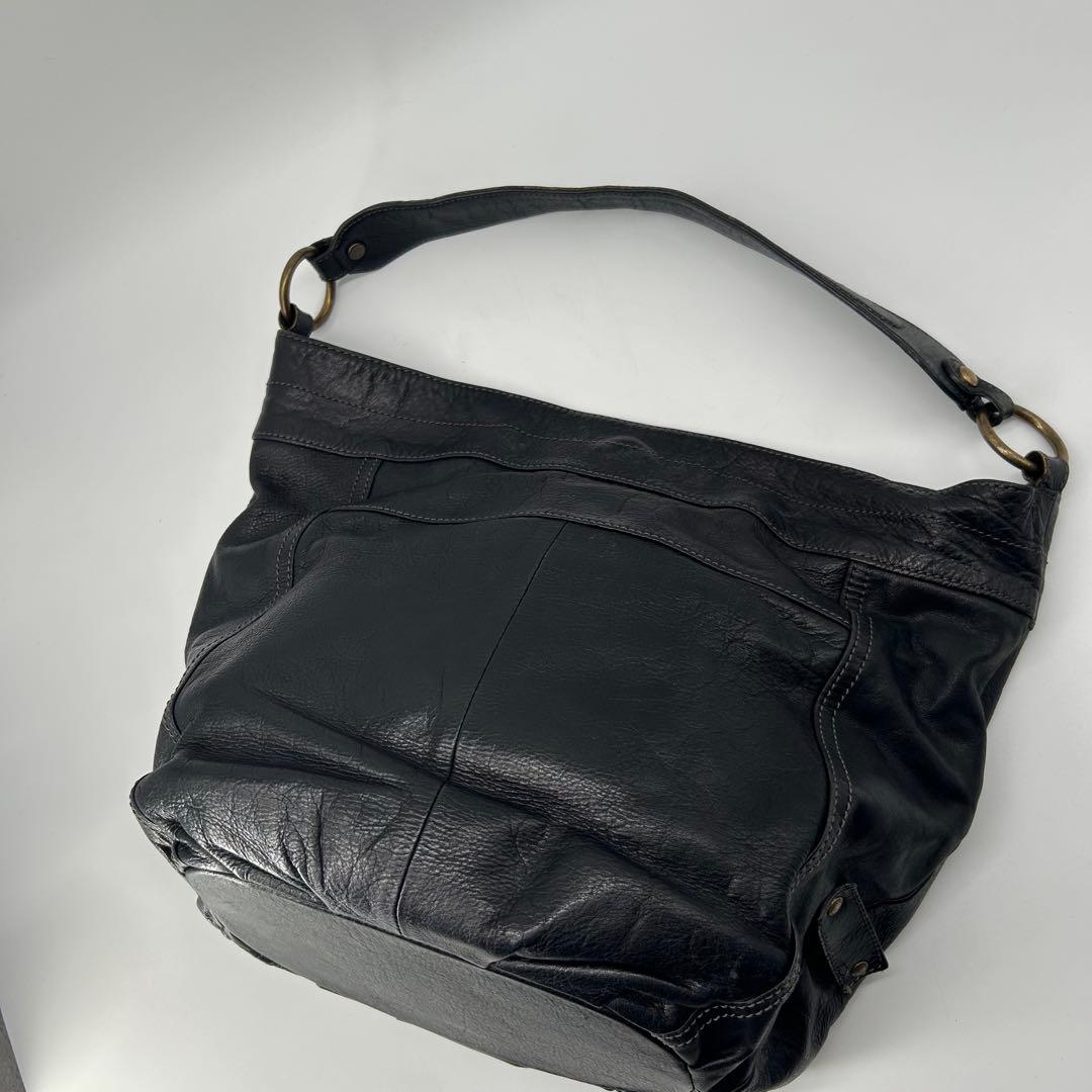 16797✨バーバリーブルーレーベル レザー ホースロゴ ワンショルダーバッグ