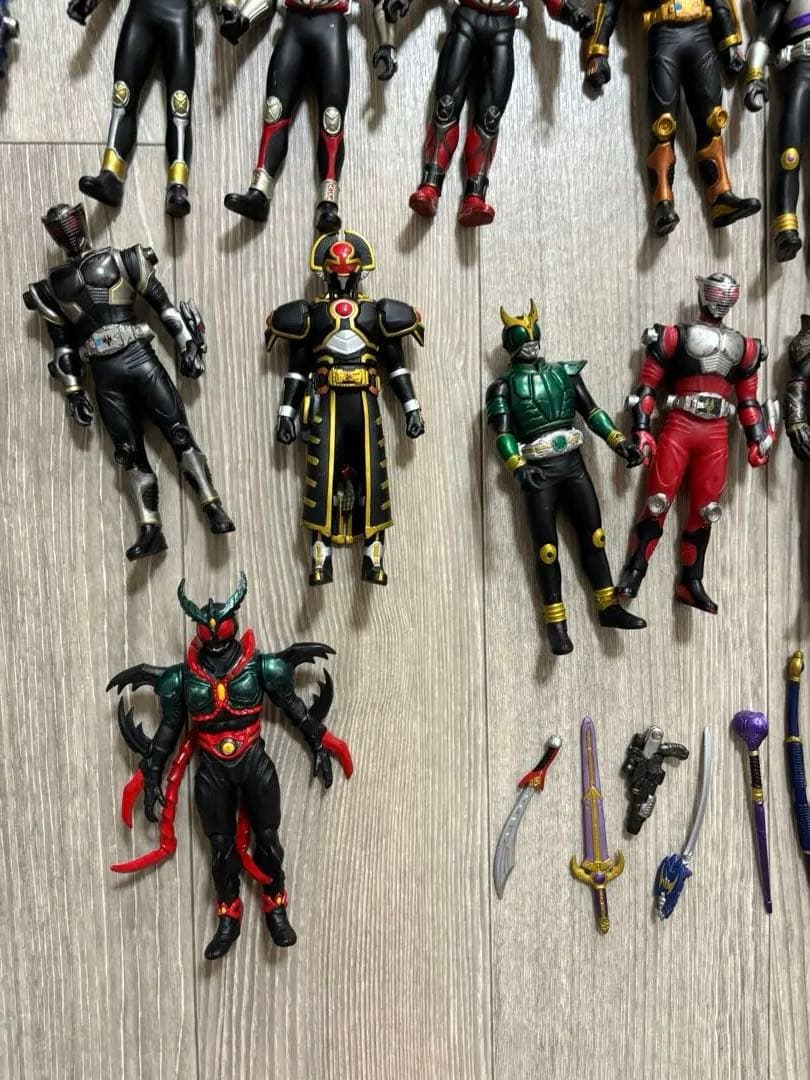 ジャンク　仮面ライダー　ウルトラマン　ソフビ　大量　まとめ売り