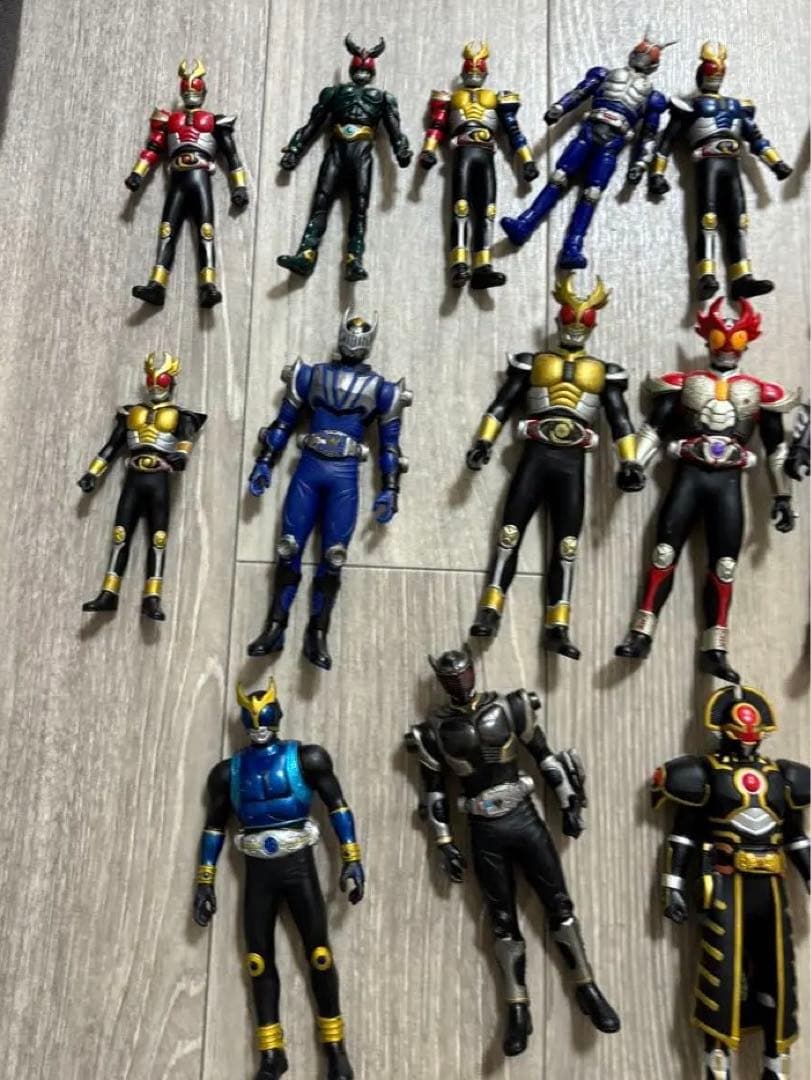 ジャンク　仮面ライダー　ウルトラマン　ソフビ　大量　まとめ売り