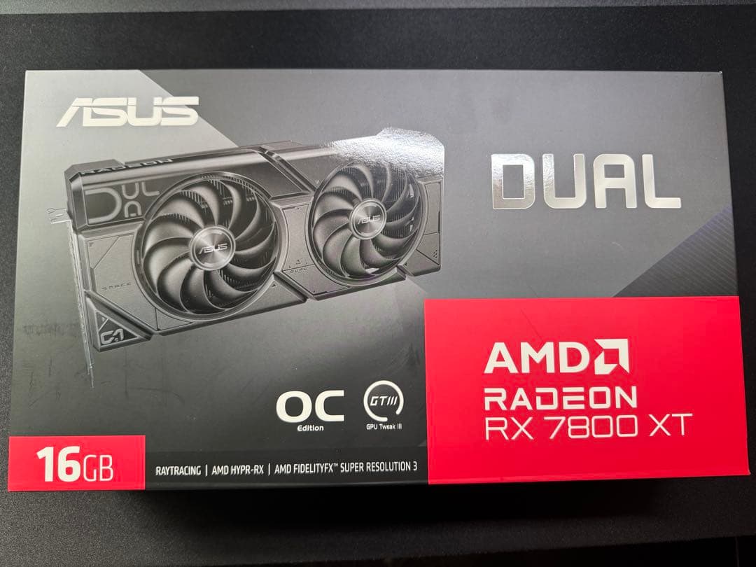 D*様 ASUS Radeon RX 7800 XT OC Edition 16