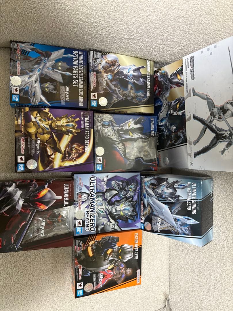 フィギュアーツ ウルトラマンゼロ9点セット