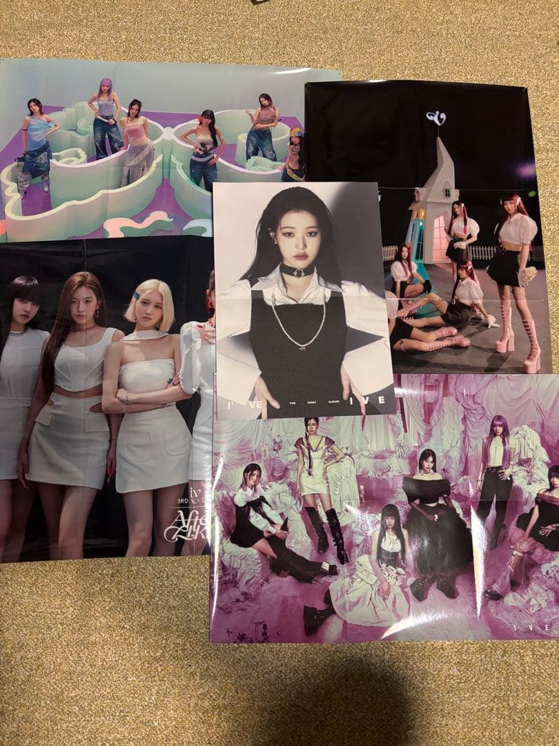 最終値下げです❗️IVE アルバムまとめ売り‼️特典:一番くじA賞付