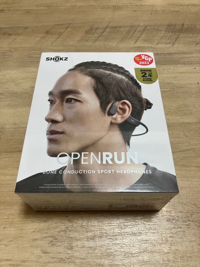 SHOKZ OPENRUN 骨伝導イヤホン