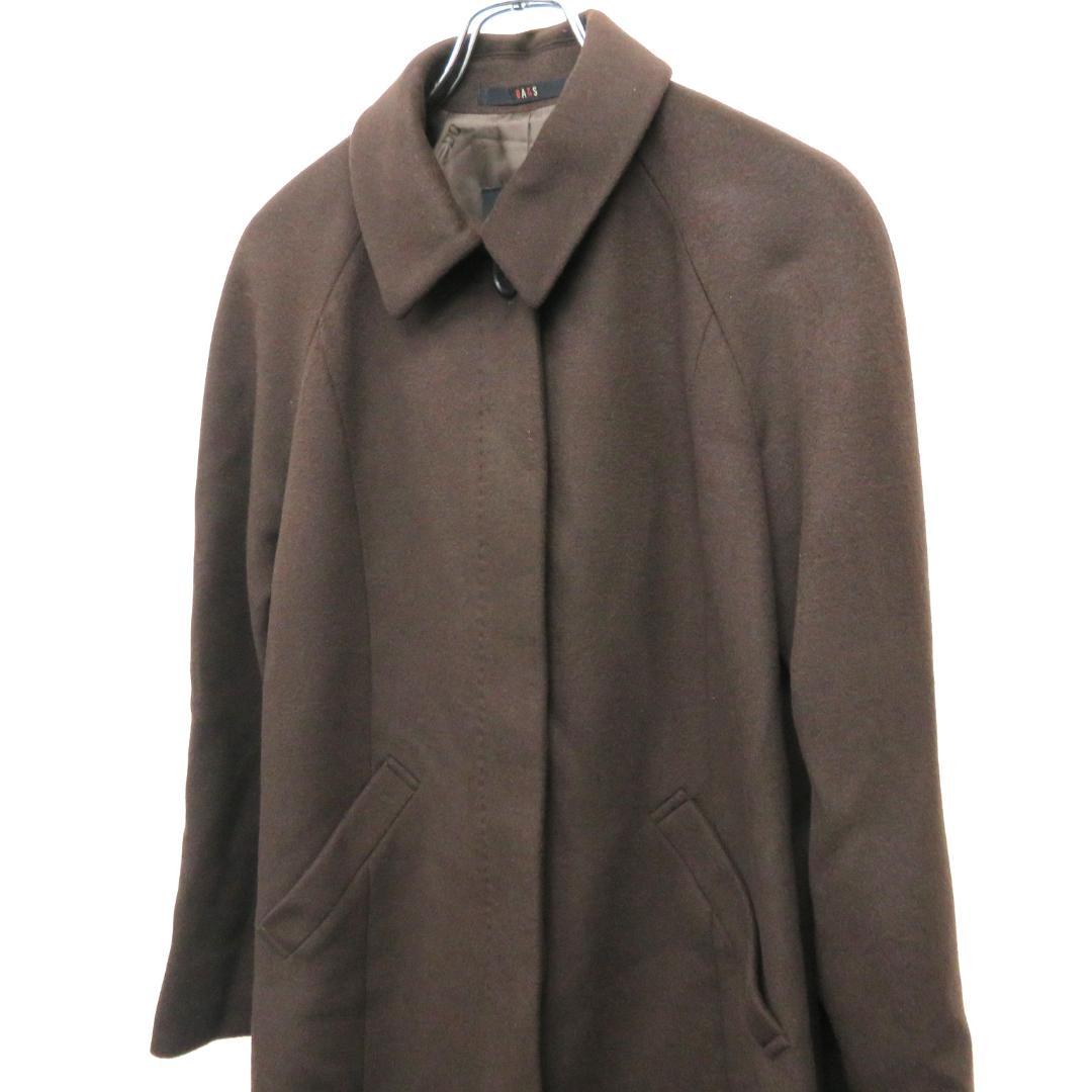 DAKS ダックス カシミヤ　ロングコート　ブラウン　サイズ　38　レディース