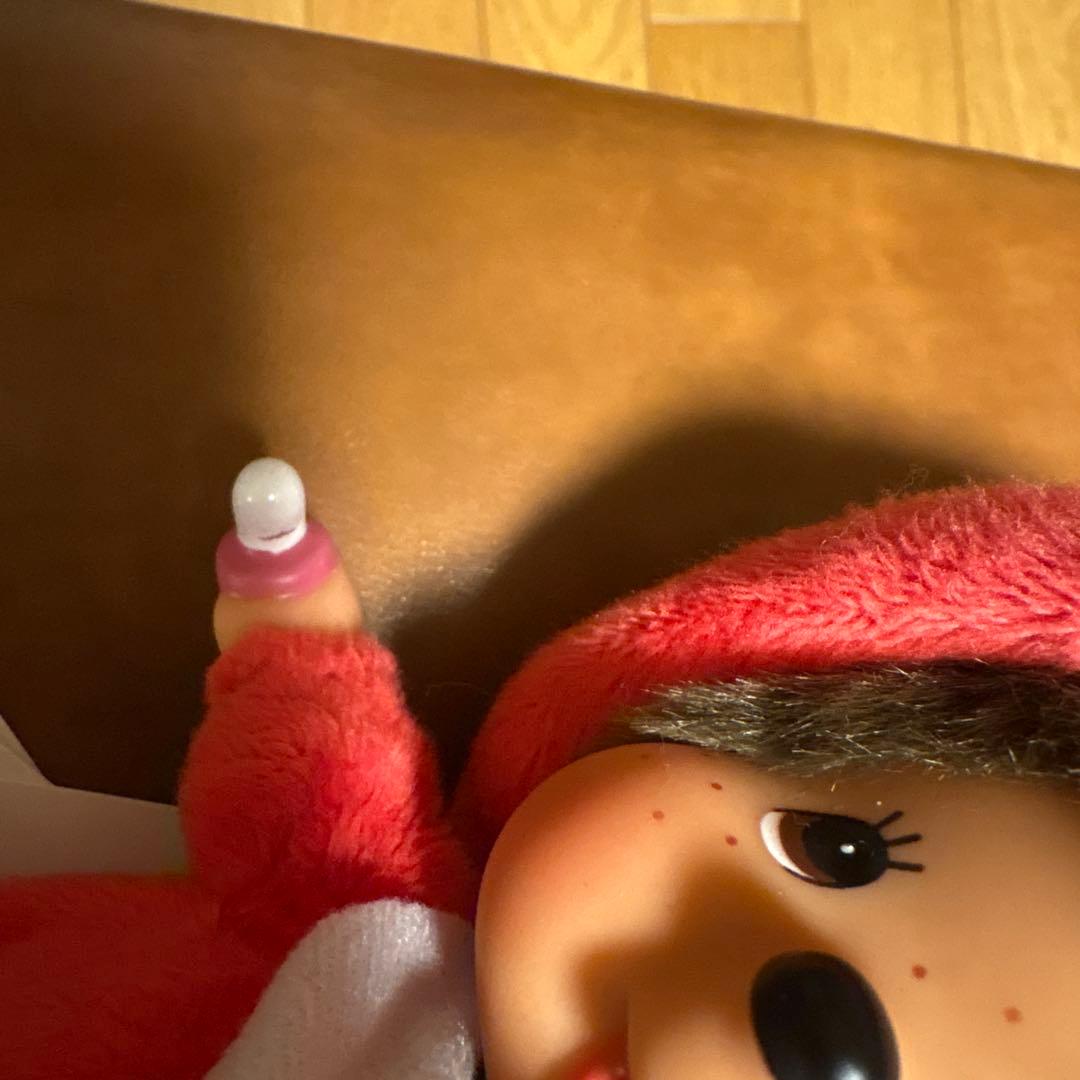 モンチッチ いちご帽子の人形