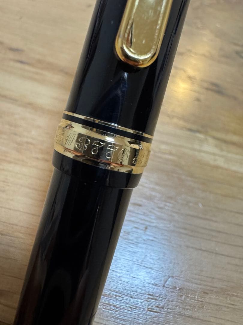 PLATINUM プラチナ 万年筆 3776 14K M 585 文房具 金