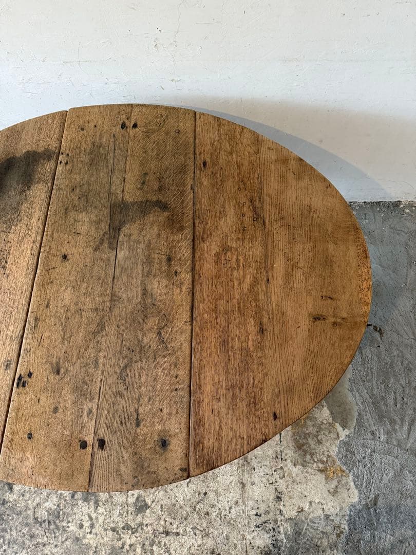 年末・年始SALE ドロワーゲートレッグテーブル ドロップリーフテーブル