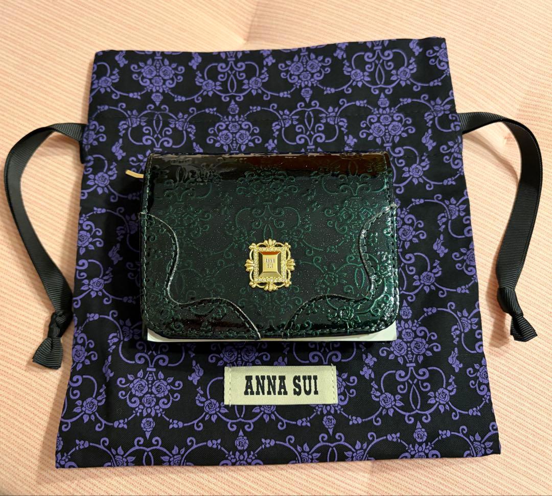 本日限定お値下げ♡新品未使用♡ANNA SUI アナスイ　ルーミー 二つ折り財布