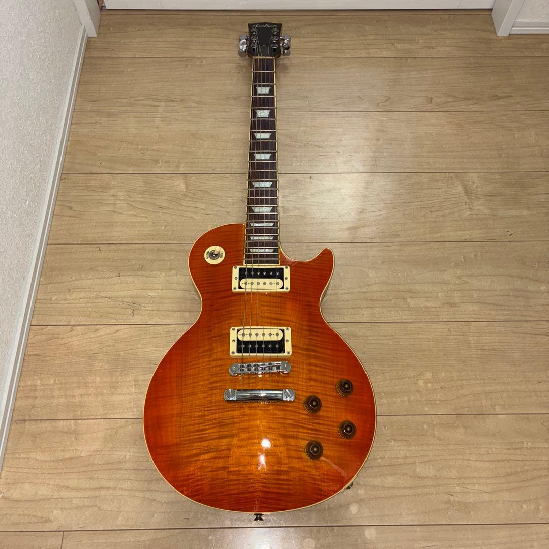 弦交換済み！激虎目　王道　laid back エレキギター レスポールタイプ