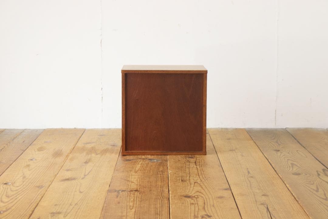 ヴィンテージ モダン 卓上 ドロワー 小物入れ 収納 ４杯 木製 メラミン化粧板