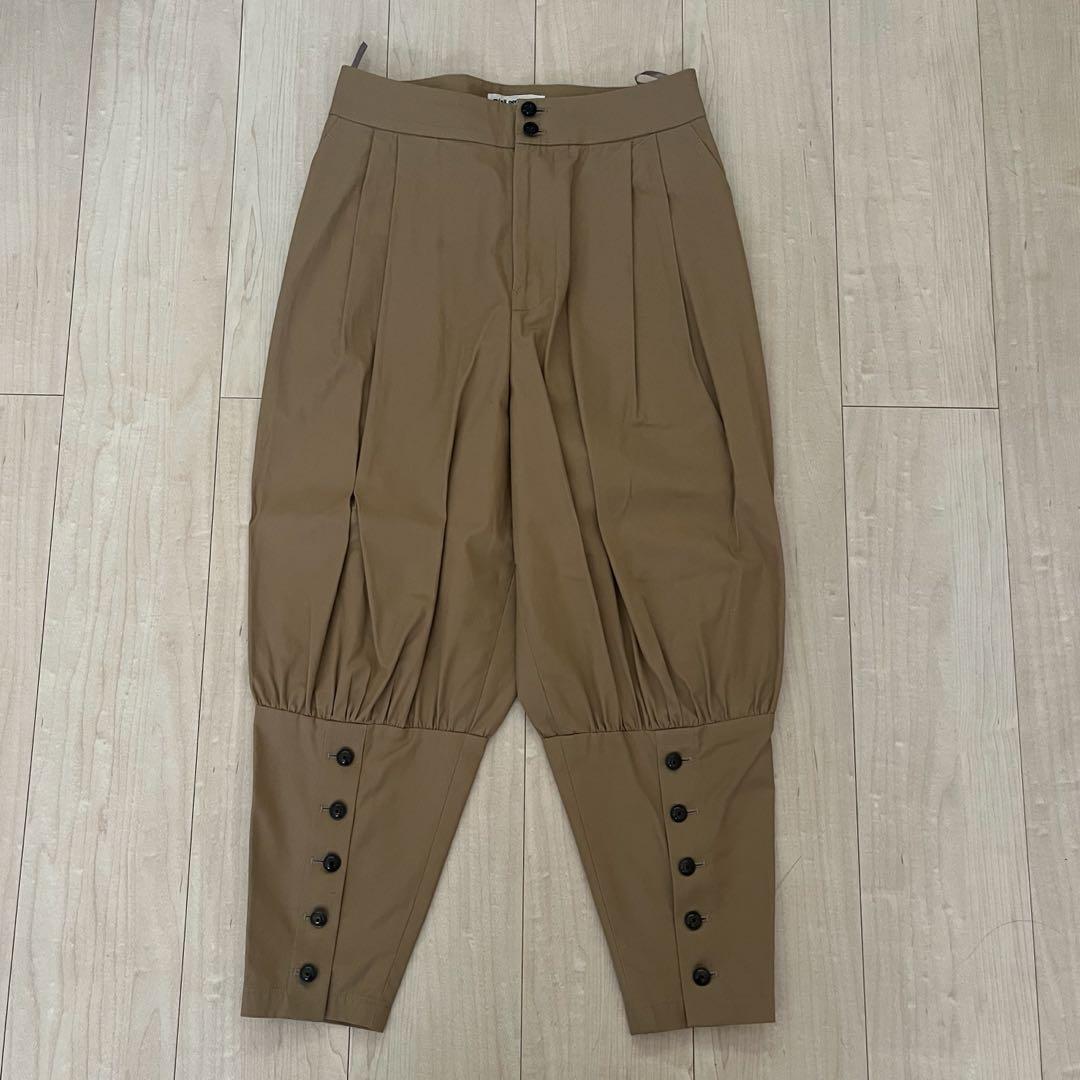 mina perhonenチノサルエルパンツ