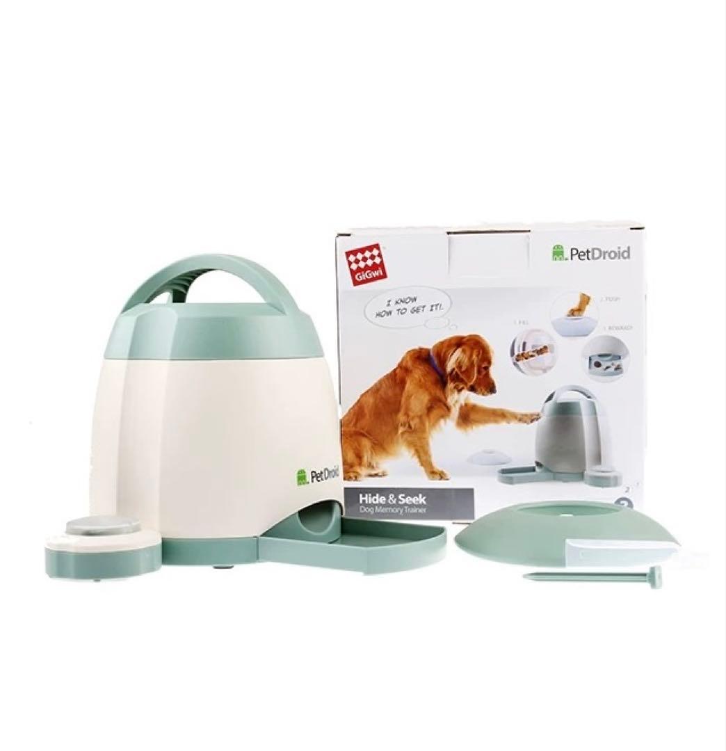【最新知育玩具】PetDroid 智食堡自動給餌器 IQトレーニング 留守番対策