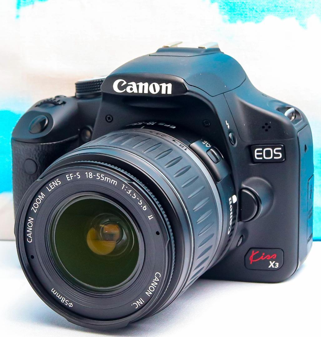 Canon Kiss X3⭐️一眼レフ 初めての方に⭐️スマホ転送⭐️動画もOK