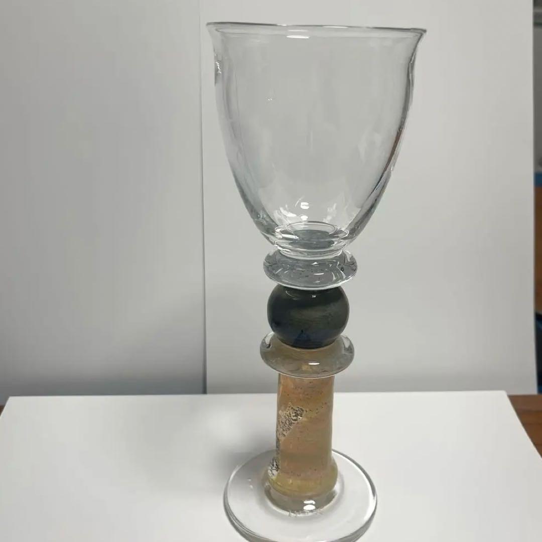 迫二郎作　ワイングラス
