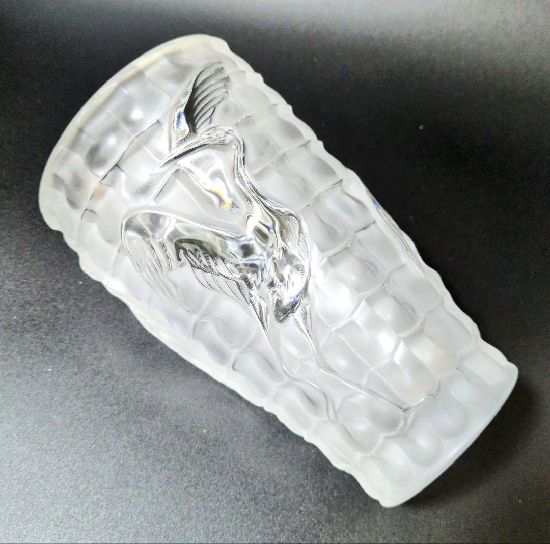 ルネ・ラリック　LALIQUE 花瓶　VASE　 ツル　美品