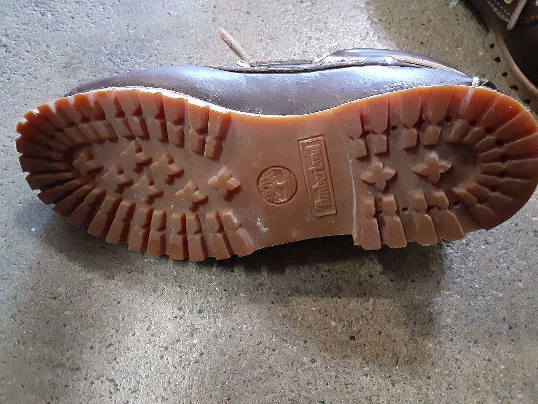 timberland 3eye ブラウン US7 25cm