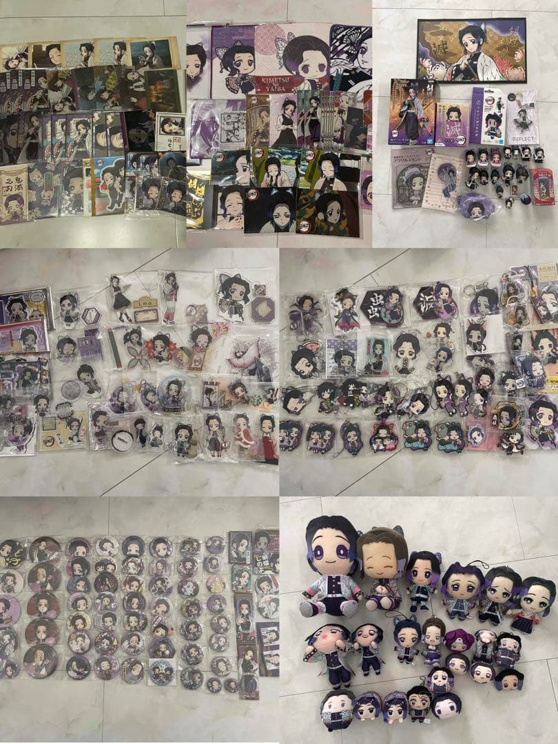 鬼滅の刃 胡蝶しのぶ 約250点 まとめ売り