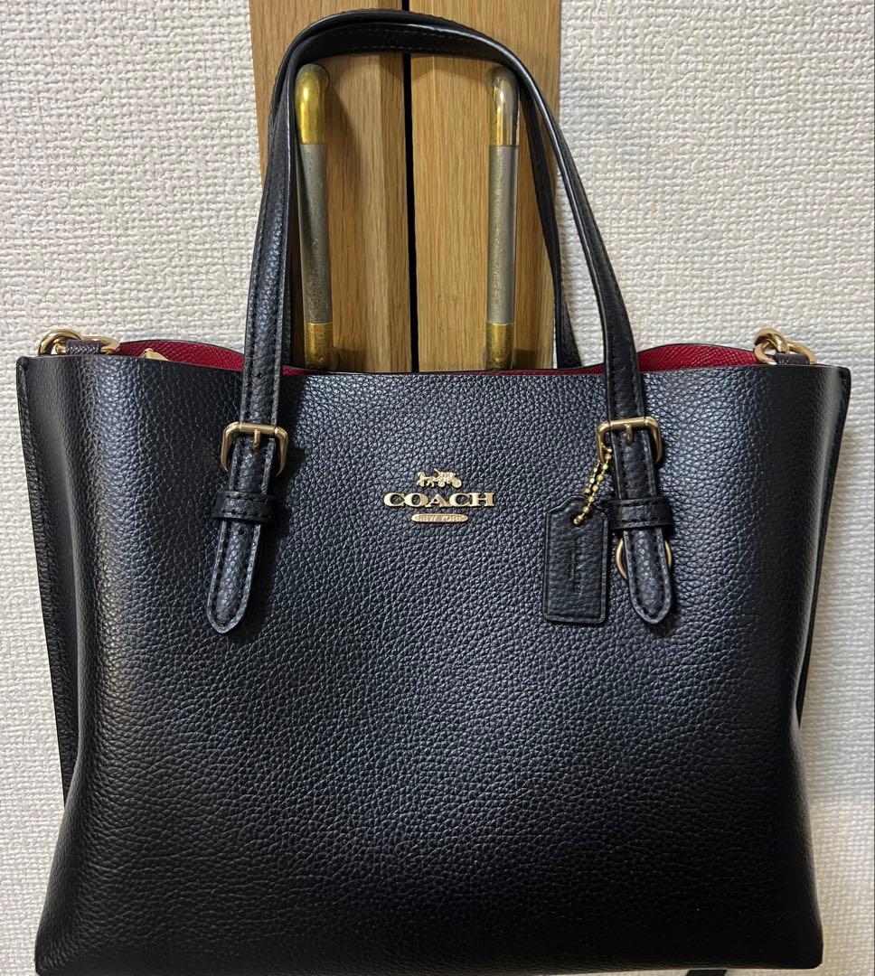COACHコーチ ショルダーバッグ　トートバッグ 2way レザー　レディース
