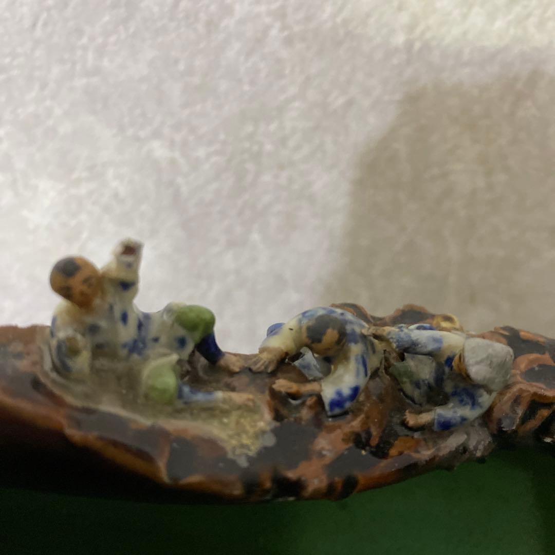 隅田焼　大鉢　石黒香ニ　井上良斎