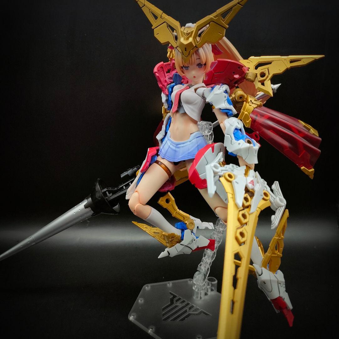 メガミデバイス　BUSTER DOLL パラディン　ナイトスピア　塗装完成品