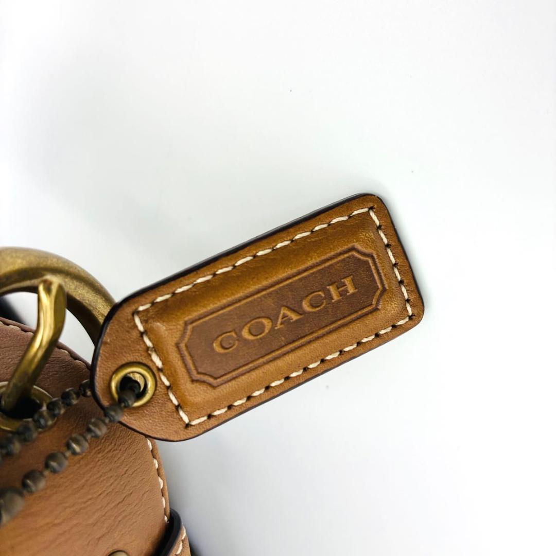 コーチ ソーホー ハンドバッグ ショルダーバッグ スウェード レザー ベージュ