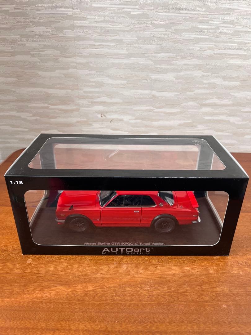No493 ミニカー1/18 GT-R KPGC10 Tuned Ver.