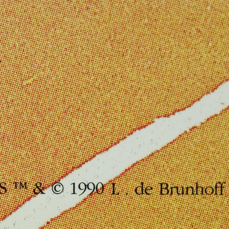 Babar en Tennis 1990年 ブリュノフ アートポスター