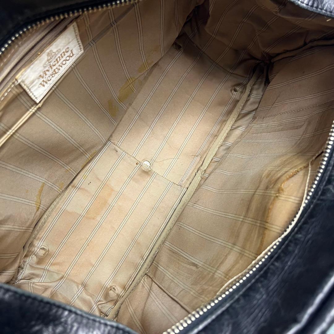 Vivienne Westwood ミニボストンバッグ ブラック 黒 オーブ