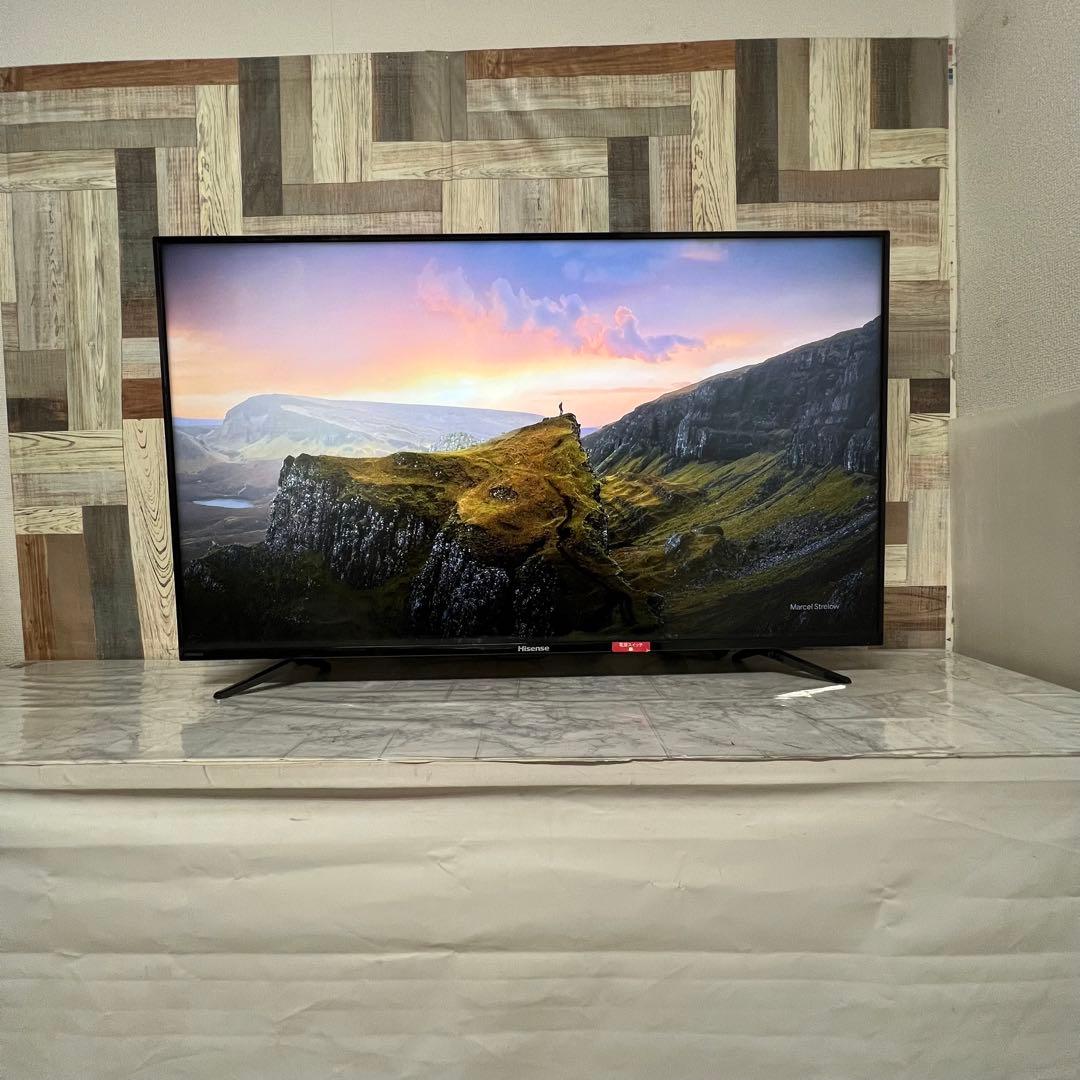 即日受渡❣️全国送料込ハイセンス50型液晶テレビ Wチューナー新品リモコン付