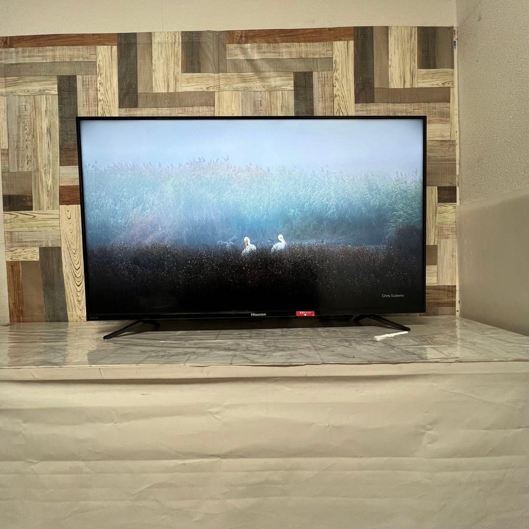 即日受渡❣️全国送料込ハイセンス50型液晶テレビ Wチューナー新品リモコン付