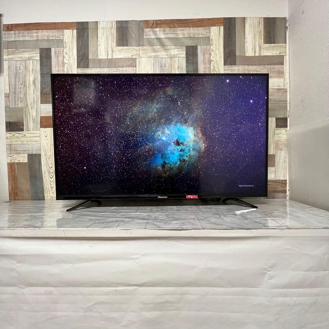 即日受渡❣️全国送料込ハイセンス50型液晶テレビ Wチューナー新品リモコン付