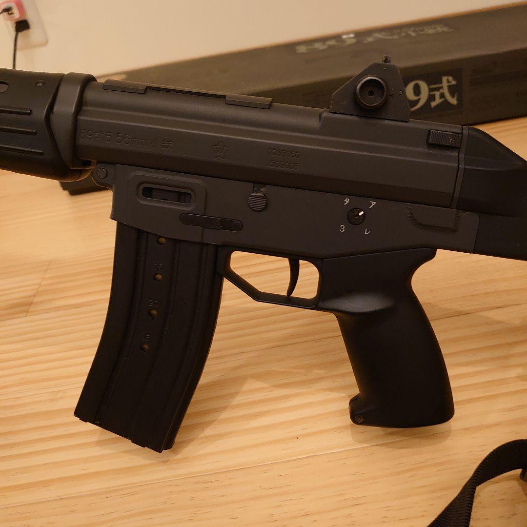 89式小銃 5.56mm 東京マルイ モデルガン 戦人3点ストラップ付き 自衛隊