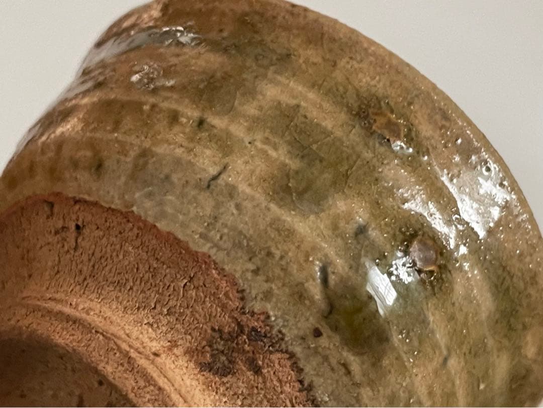 人間国宝　陶芸家　加藤土師萌　陶盃　二客　酒器　酒盃　ぐい呑　猪口　共箱