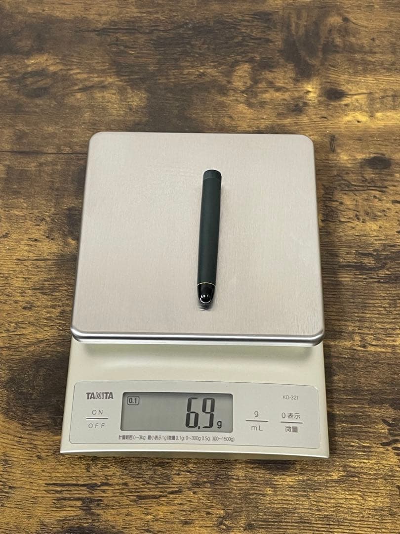 試筆のみ　最初期型 1987年製　バランサー付　マットグリーン　67 万年筆