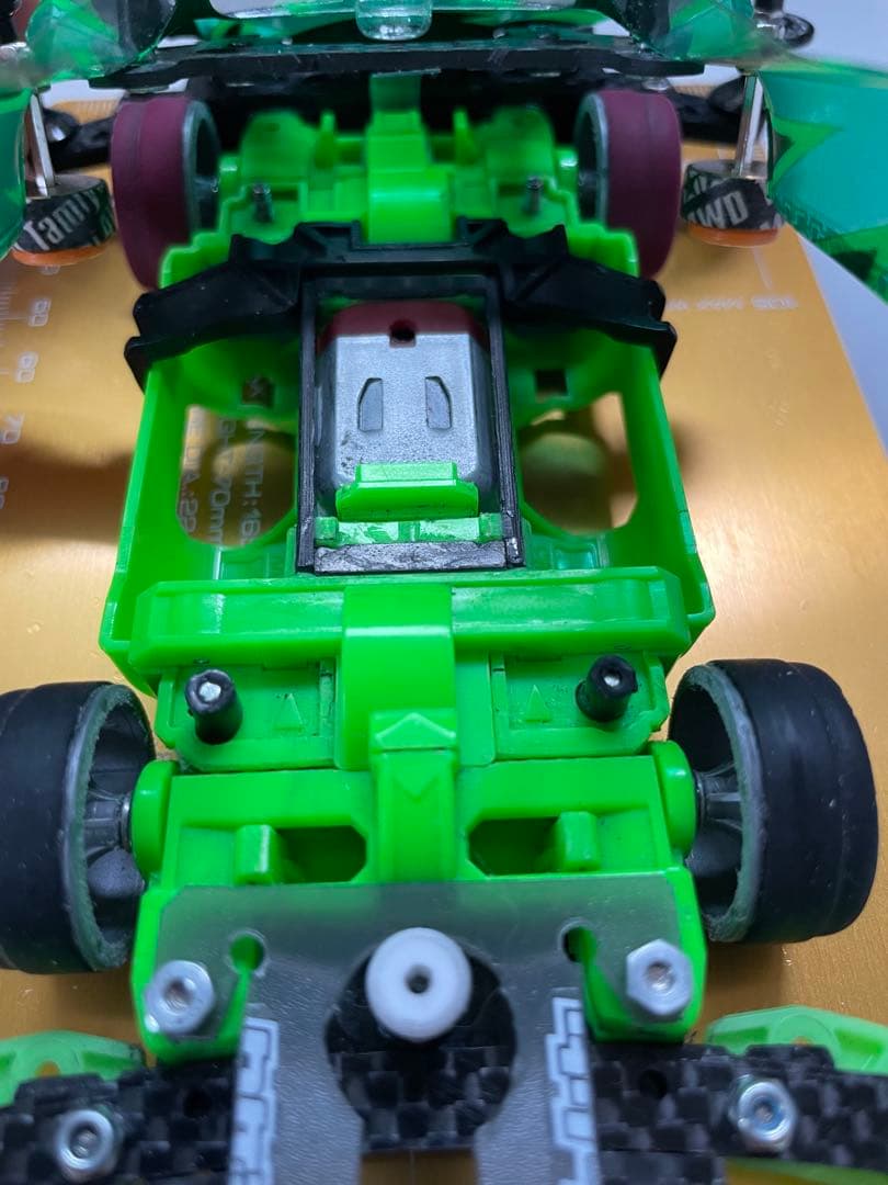 ミニ四駆 ＭＳフレキ完成車 セット 充電器 ペラタイヤ 加工ローラー