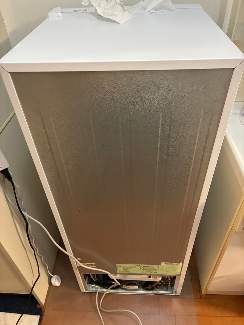 ニトリ　冷蔵庫　106L 2ドア　Nグラシア WH