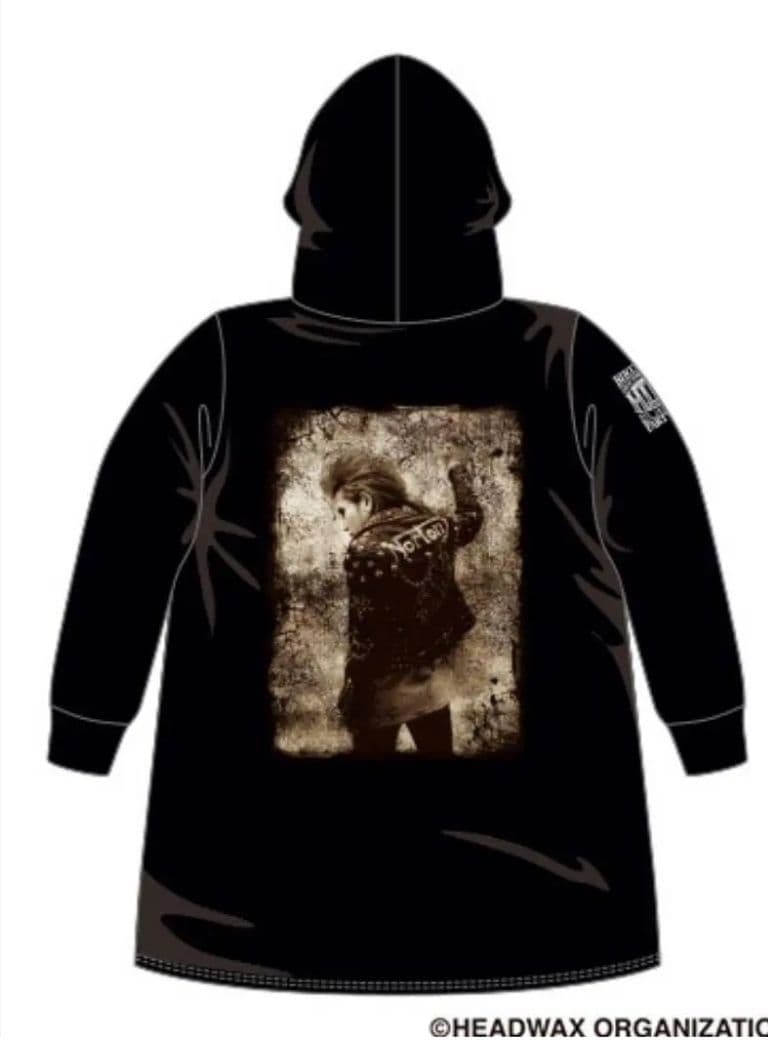 【未着用】hide　X JAPAN　ロングパーカー　Mサイズ　限定