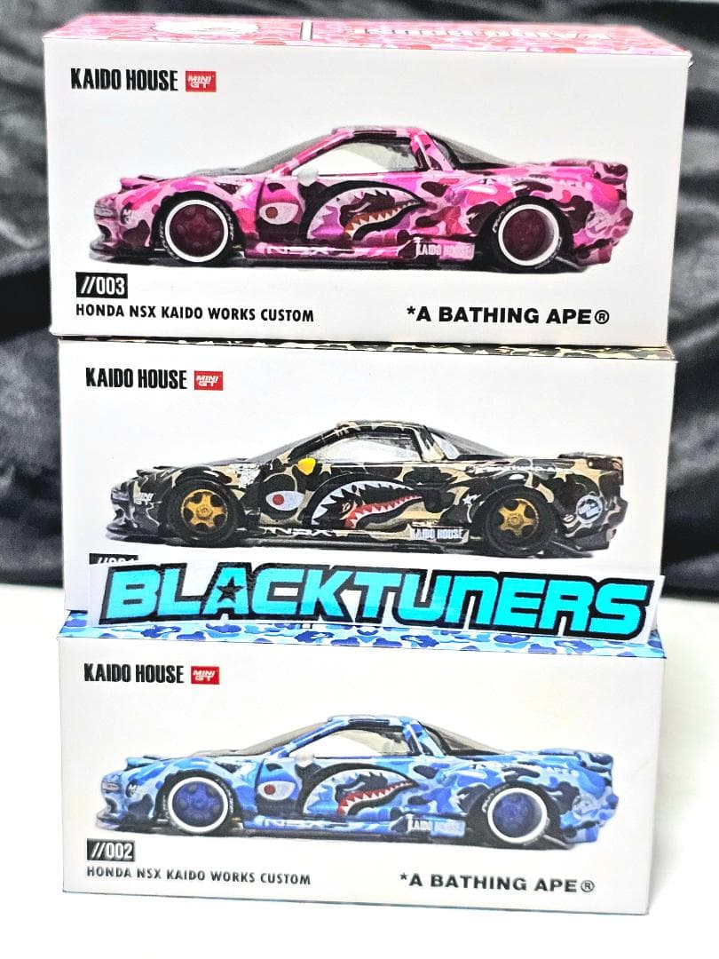 MINIGT KAIDO★HOUSE NSX BAPE 3セット