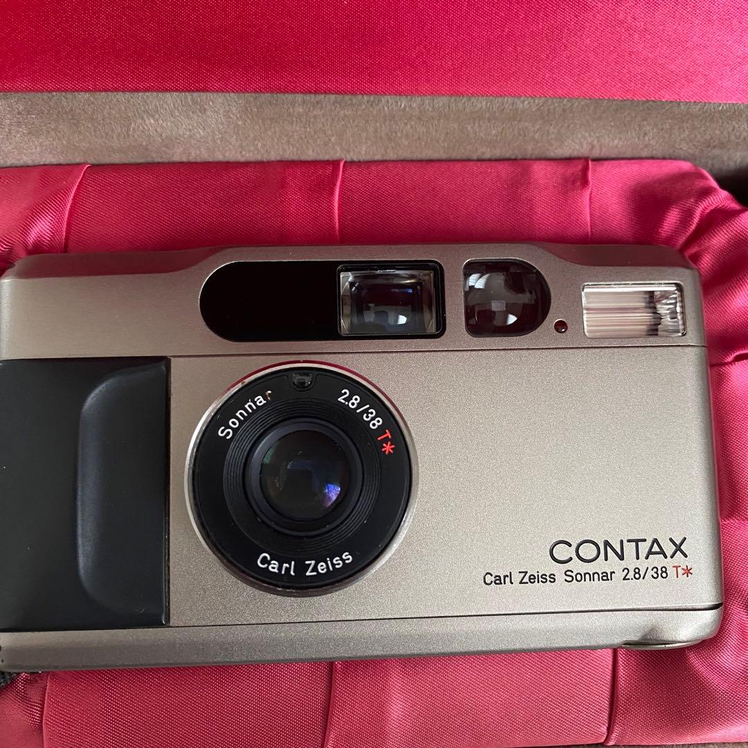 【大人気】CONTAXコンタックス T2コンパクトフィルムカメラ