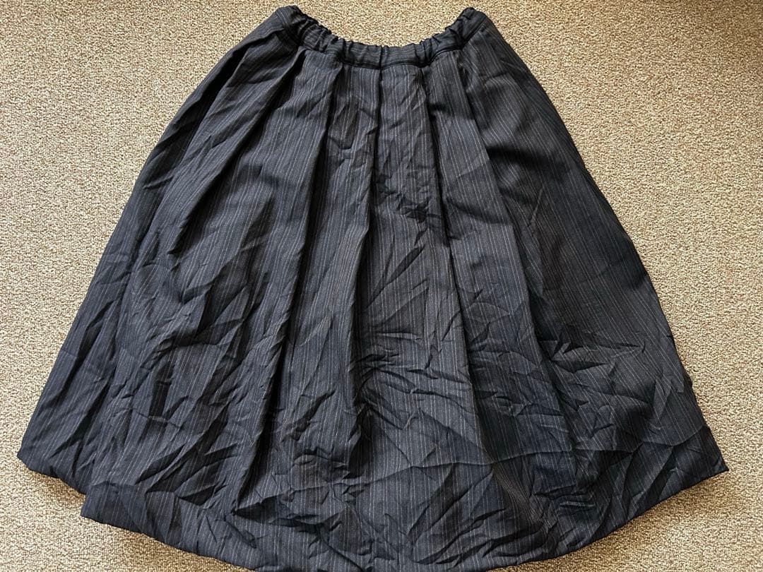 COMME des GARÇONS ストライプ　フレアスカート