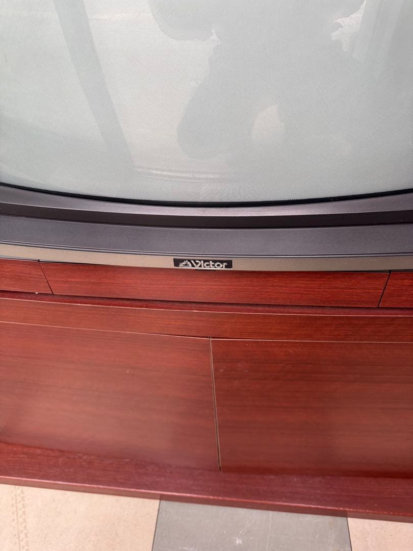 Victor ブラウン管テレビ 木製キャビネット
