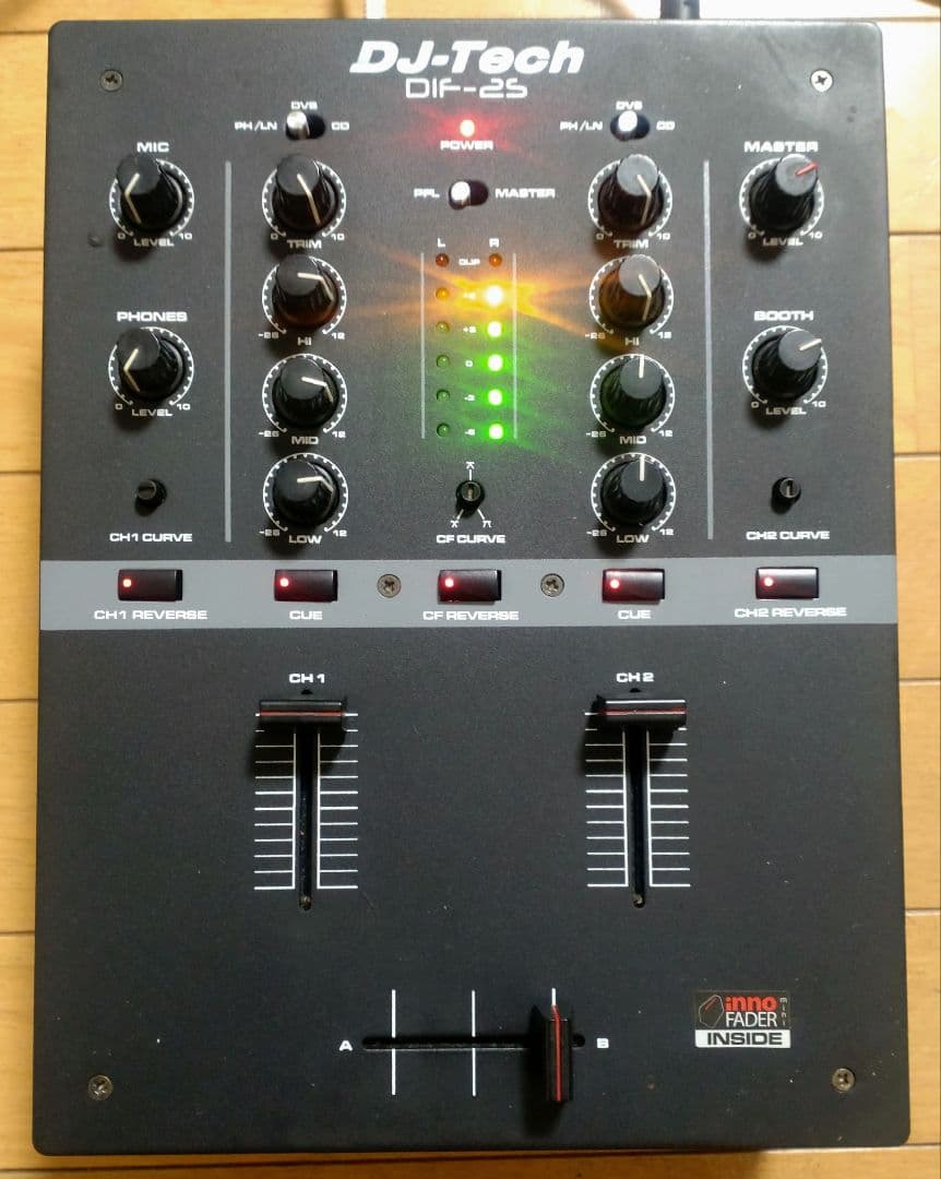 DJ-Tech DIF-2S 動作確認済み　inno FADER 送料込み美品