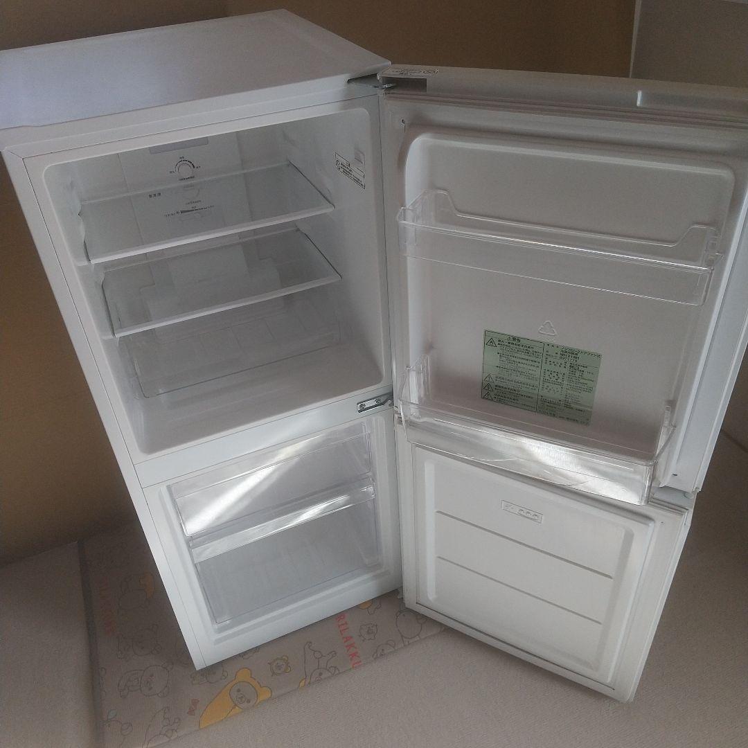 冷凍冷蔵庫 2ドアファン式 NR121WH 2022年製 ニトリ【引き取り限定】